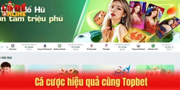Người chơi tham gia cá cược hiệu quả cùng Topbet
