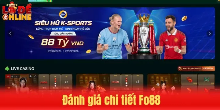Review chi tiết về Fo88 cho người mới