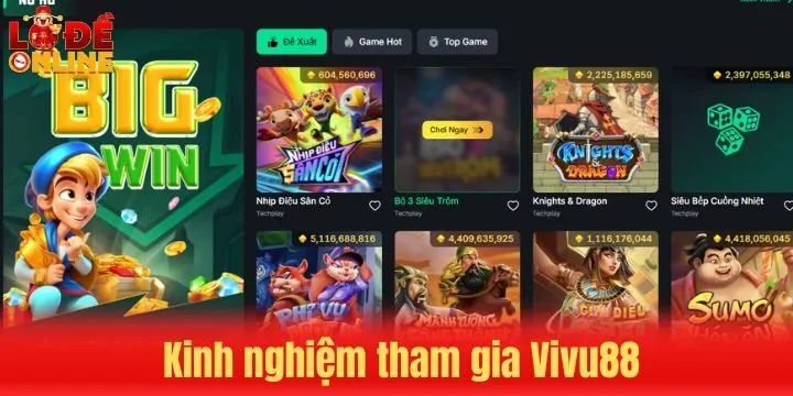 Kinh nghiệm tham gia cá cược cùng Vivu88