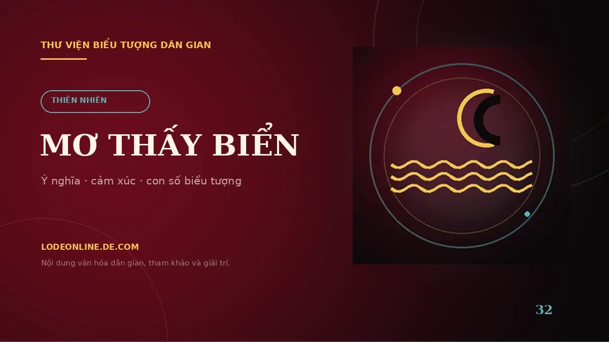 Mơ Thấy Biển Đánh Con Gì? Ý Nghĩa Và Con Số Biểu Tượng