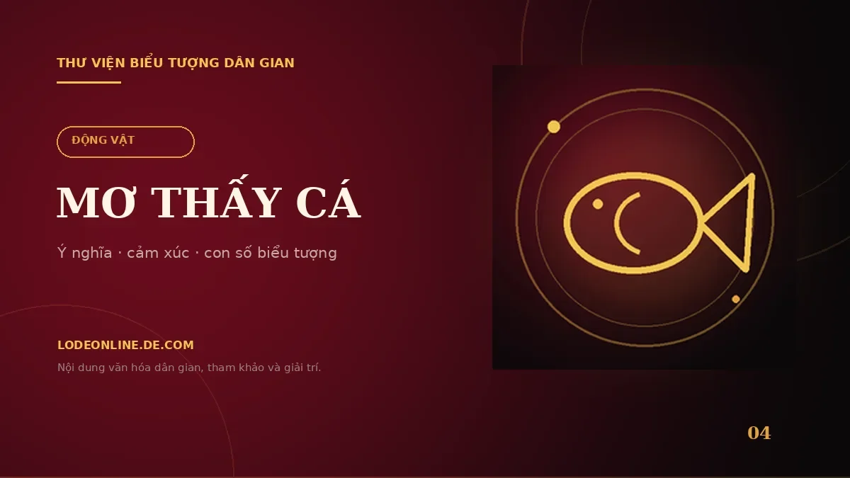 Mơ Thấy Cá Đánh Con Gì? Ý Nghĩa Và Con Số Biểu Tượng