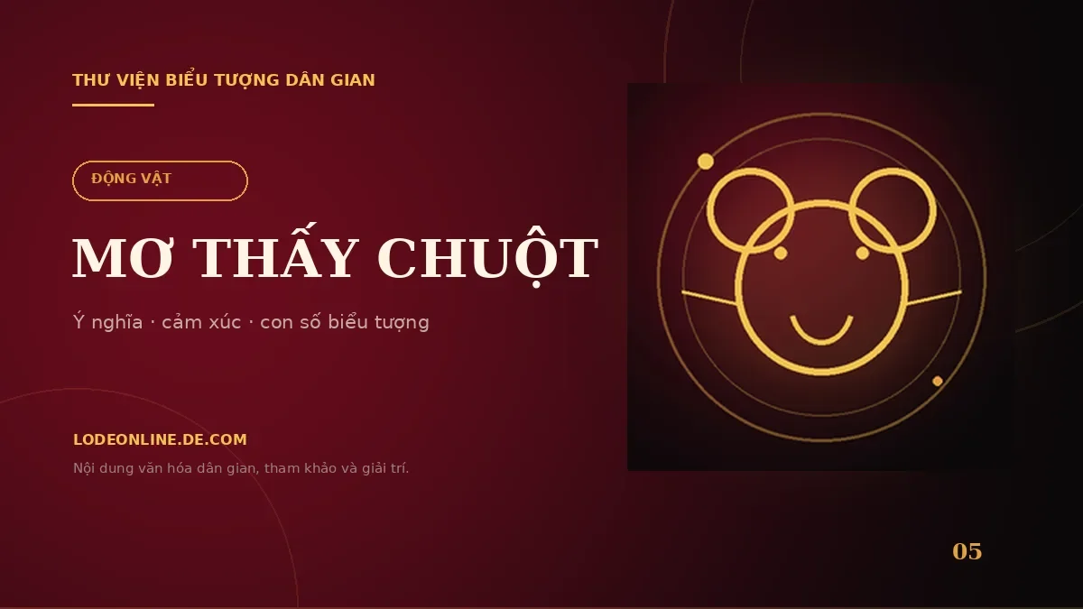 Mơ Thấy Chuột Đánh Con Gì? Ý Nghĩa Và Con Số Biểu Tượng
