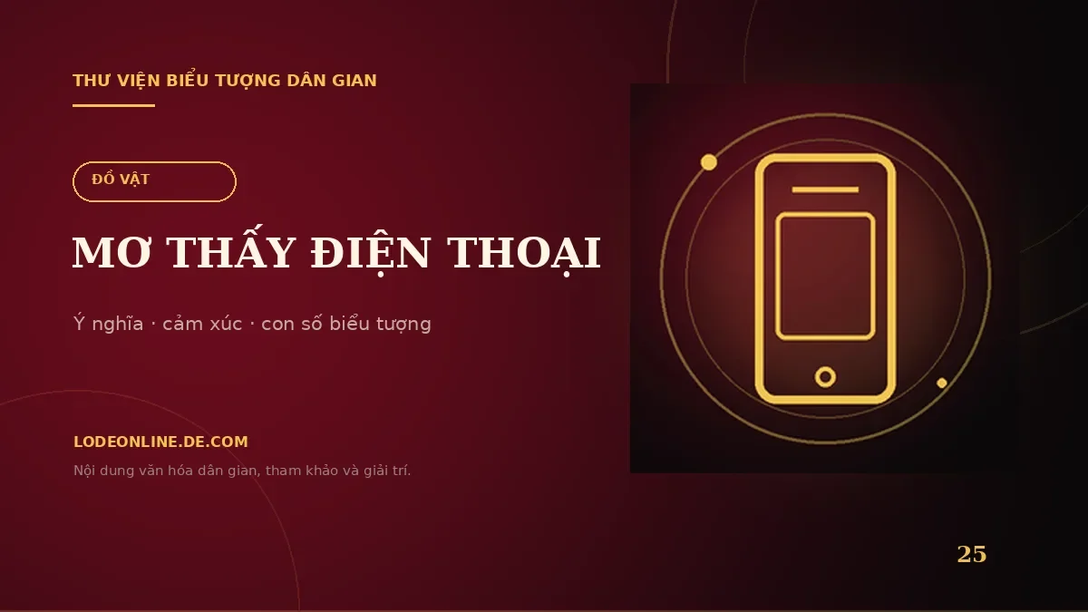 Mơ Thấy Điện Thoại Đánh Con Gì? Ý Nghĩa Và Con Số Biểu Tượng