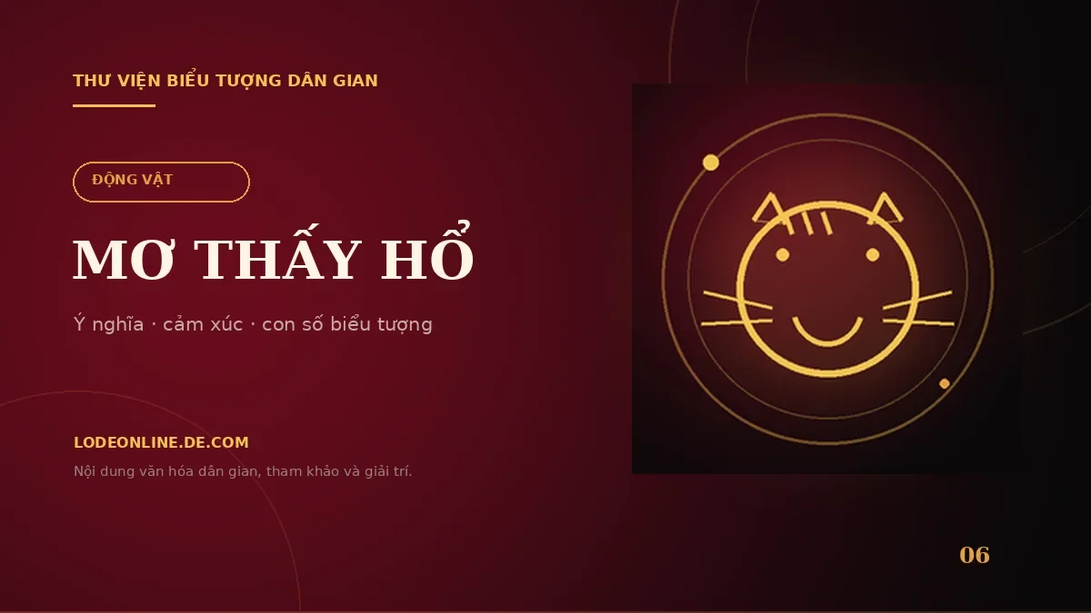 Minh họa Mơ Thấy Hổ Đánh Con Gì? Ý Nghĩa Và Con Số Biểu Tượng