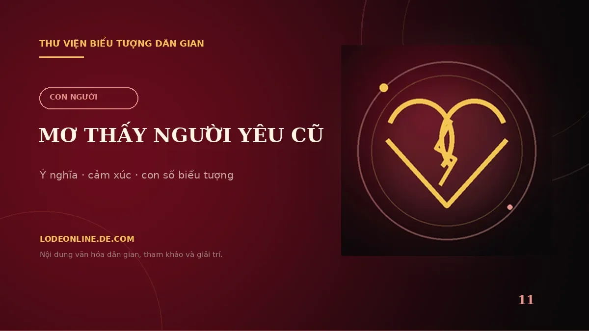 Minh họa Mơ Thấy Người Yêu Cũ Đánh Con Gì? Ý Nghĩa Và Con Số Biểu Tượng
