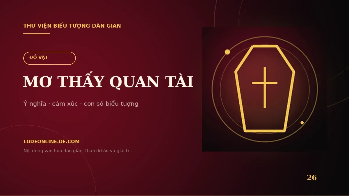 Minh họa Mơ Thấy Quan Tài Đánh Con Gì? Ý Nghĩa Và Con Số Biểu Tượng