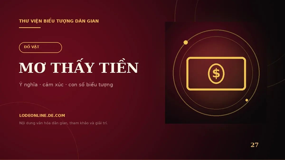 Mơ Thấy Tiền Đánh Con Gì? Ý Nghĩa Và Con Số Biểu Tượng