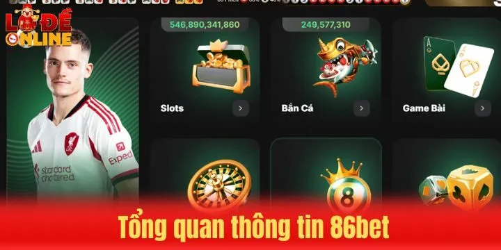 86bet nhận đánh giá cực tốt từ người chơi